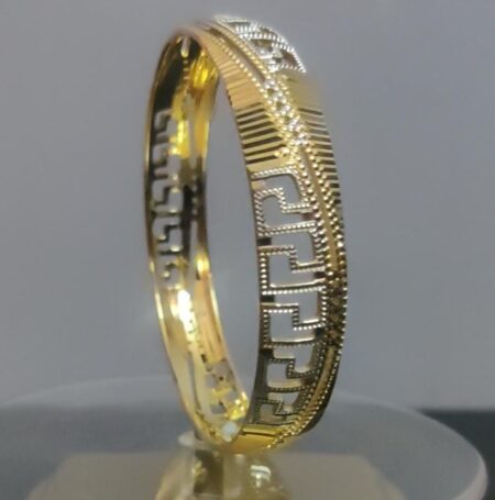 18 kt Two Tone Women Kada